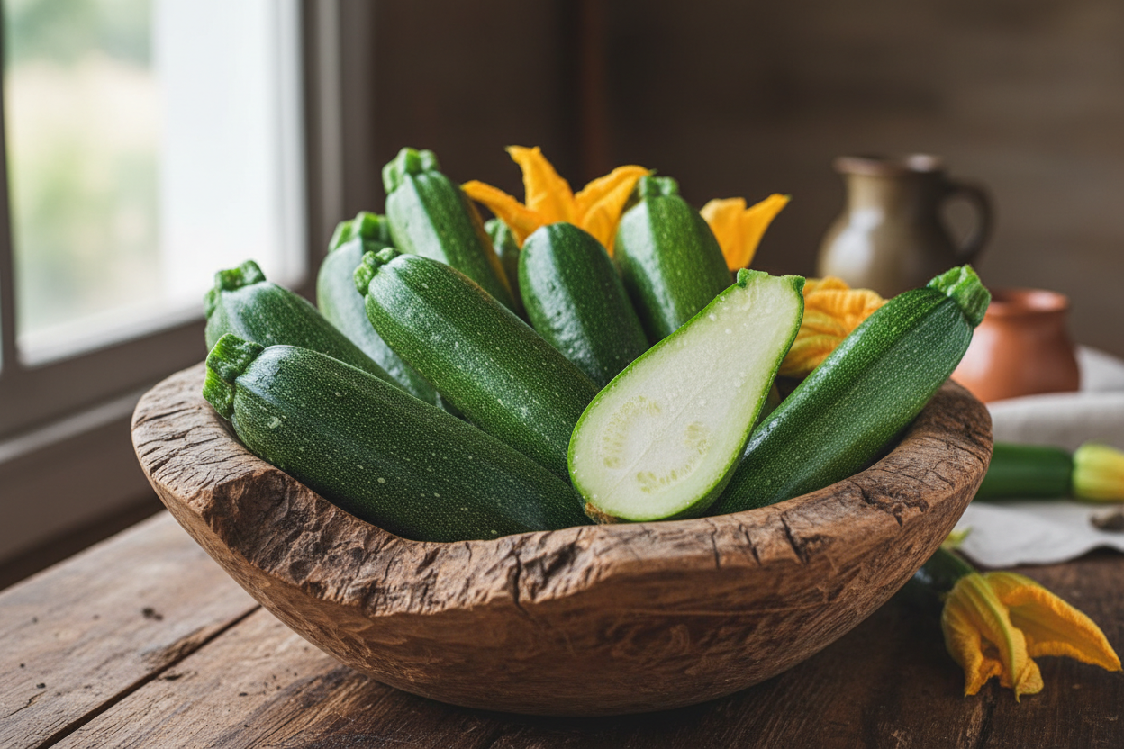 Organic Young  Zucchini