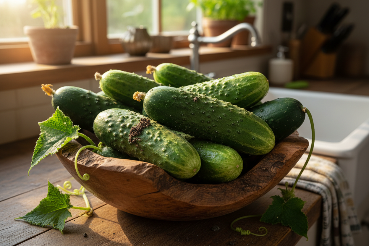 Organic Slicing Cucumbers