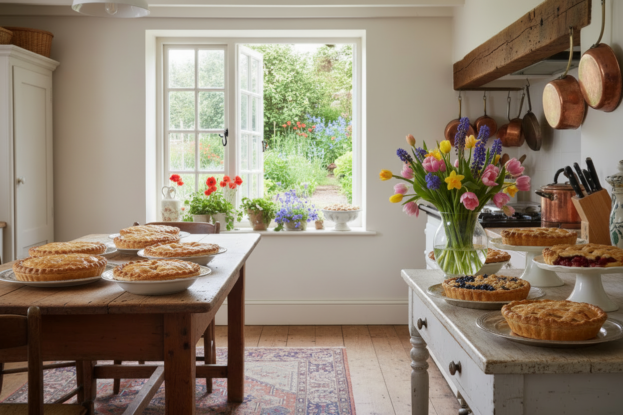 Homestyle 3 Cheeses Quiche 9"