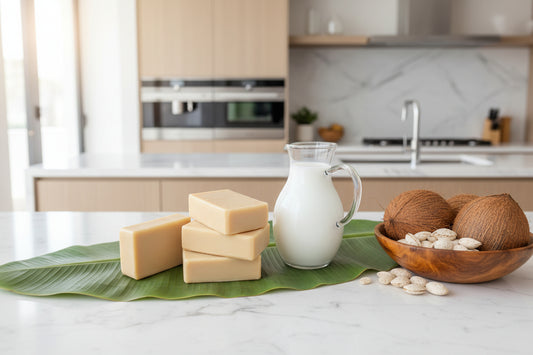 Coconut Almond Cream Goat's Milk Soap  New 2026