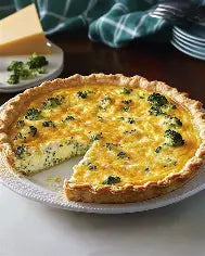 Homestyle Broccoli & Cheese Quiche 9"