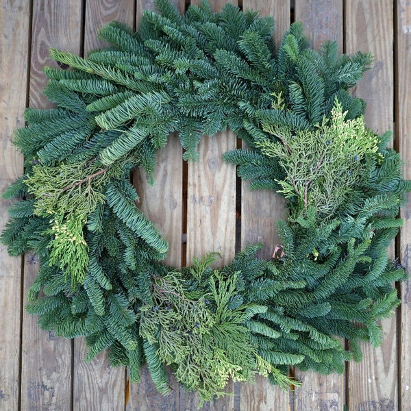 Premium Fraser Fir Christmas Wreath- Undecorated