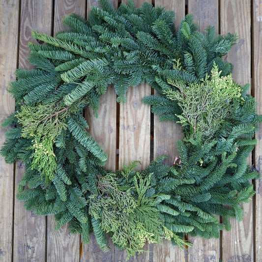 Premium Fraser Fir Christmas Wreath- Undecorated