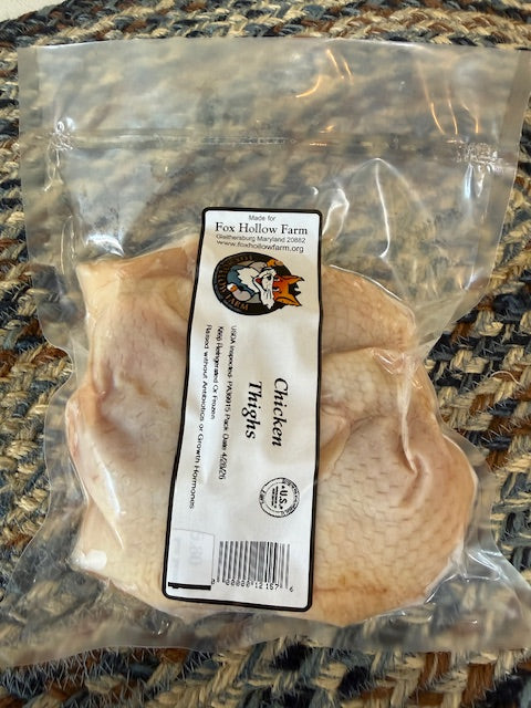 Pastured Young Chicken Thighs 1.5 lbs.