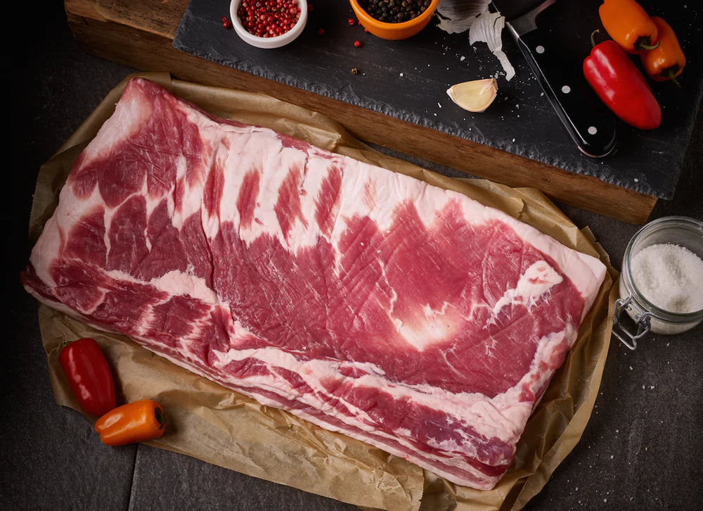 Berkshire Pork Belly - Bacon Slab 100% Pastured