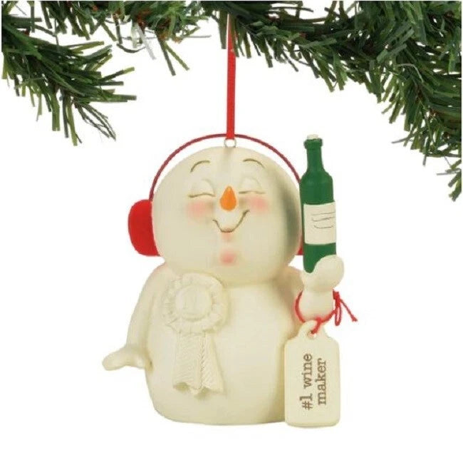 Wine Maker - Snowpinion # 4057427 New Department 56 Ornament