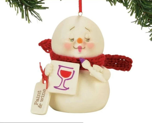 Paint & Wine - Snowpinion # 4057413 New Department 56 Ornament