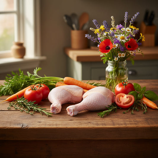 Pastured Young Chicken Legs 1.5 lbs.