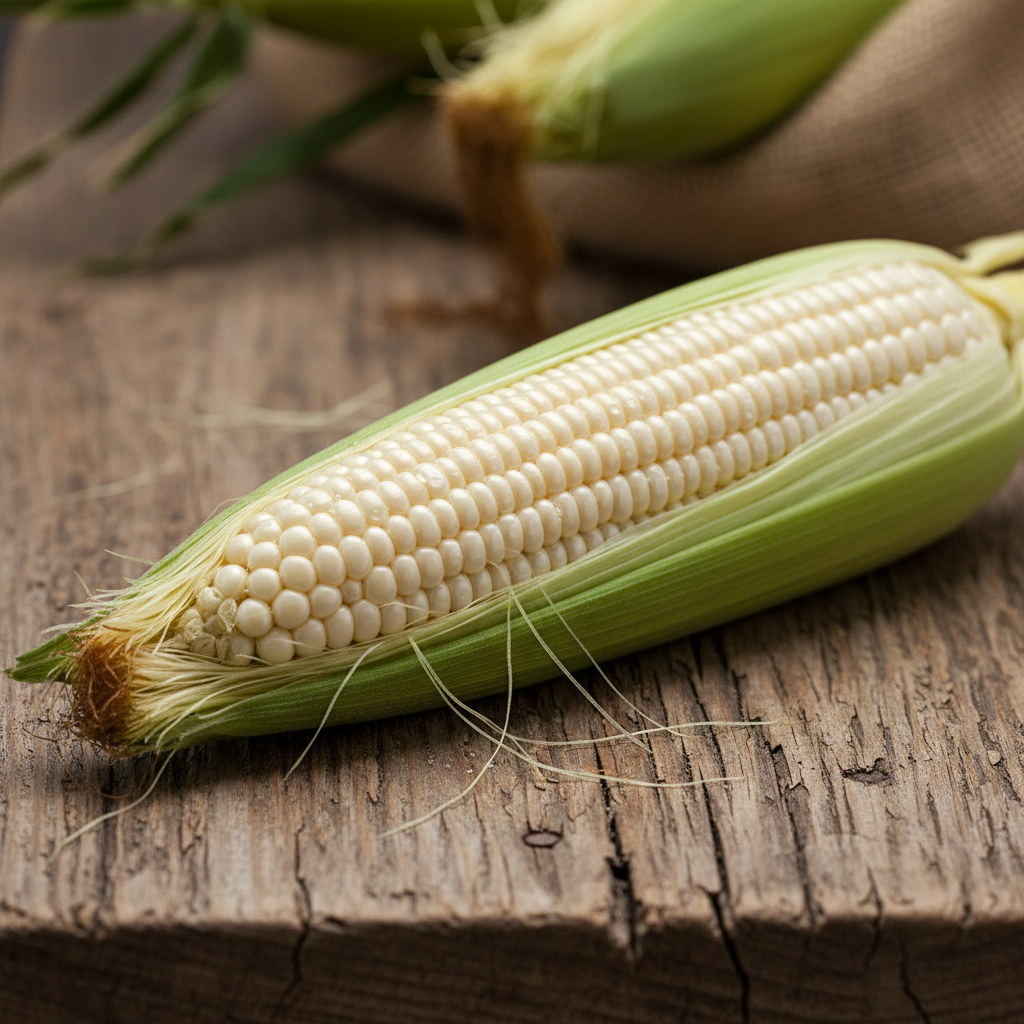 Organic Silver Queen White Corn